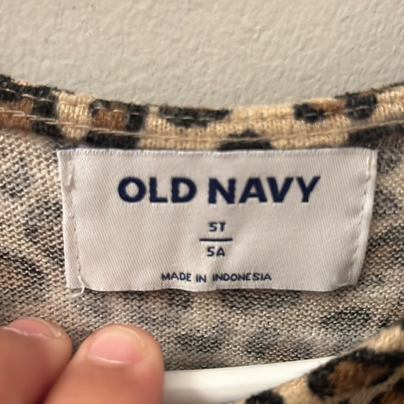 Old navy leopard dress - Picture 3 of 3